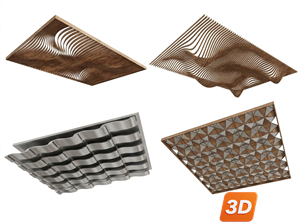 Ceiling Decoration Skp Files